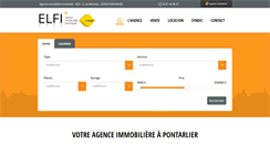 Desktop Screenshot of immobilier-pontarlier.com